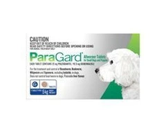 Buy Paragard Broad Spectrum Wormer Tablets for Dogs 5kg |Pet Worm treatment | VetSupply