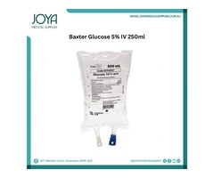 Baxter Glucose 5% IV 250ml | Australia - Joya Medical Supplies