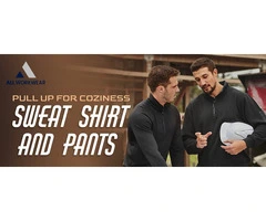 PULL UP FOR COZINESS - SWEAT SHIRT AND PANTS