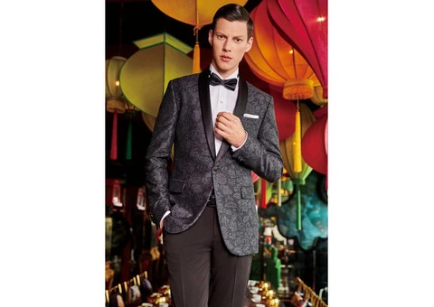 Feel the Elegance with Our Bespoke White Tuxedo
