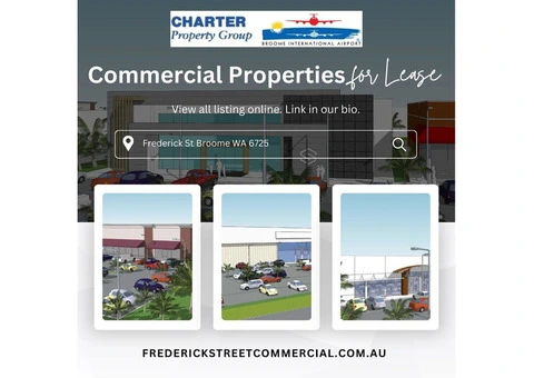Commercial Properties for Lease in Broome | Frederick Street Commercial