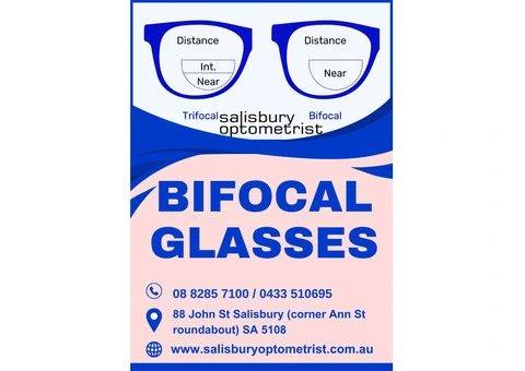 Bifocal Glasses - Salisbury Optometrist