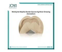 Mepilex Border Sacrum Ag 23×23cm - Joya Medical Supplies Australia