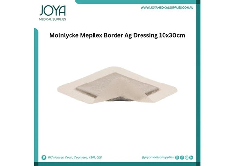 Mepilex Border Ag Dressing 10x30cm | Australia - Joya Medical Supplies