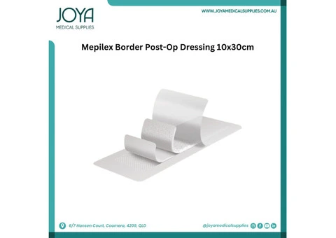 Mepilex Border Post-Op Dressing 10x30cm | Australia - Joya Medical Supplies