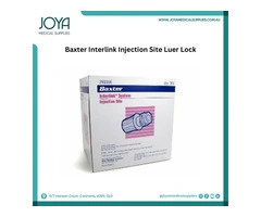 Baxter Interlink Injection Site Luer Lock | Australia - Joya Medical Supplies