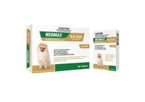 Neomax Allwormer Tablets for Small Dogs & Puppies 0.5 to 5kg