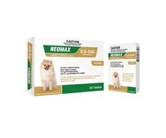 Neomax Allwormer Tablets for Small Dogs & Puppies 0.5 to 5kg
