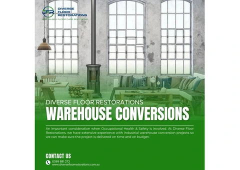Reimagine Your Warehouse with Warehouse Floor Resurfacing