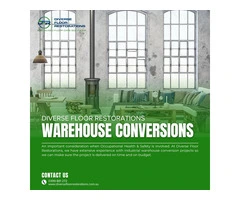 Reimagine Your Warehouse with Warehouse Floor Resurfacing