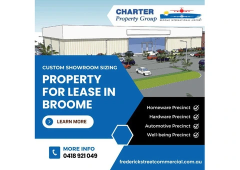 Commercial Properties for Lease in Broome | Frederick Street Commercial