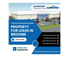 Commercial Properties for Lease in Broome | Frederick Street Commercial