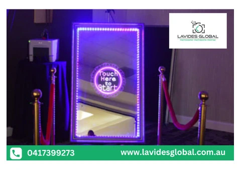 Mirror Photo Booth Hire in Melbourne | Call 0417399273