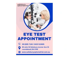 Schedule Your Eye Test Appointment at Salisbury Optometrist