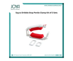 Sayco Dribble Stop Penile Clamp Kit of 2 Sets | Australia