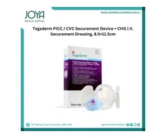 Tegaderm PICC/CVC Securement Device+ CHG I.V. Securement Dressing 8.5×11.5cm | Australia