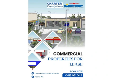 Commercial Properties for Lease in Broome | Frederick Street Commercial