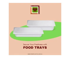 Secure Your Freshness with Food Trays
