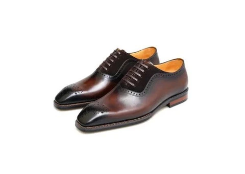 Elevate Your Footwear Collection with A & A Symbol of Royalty's Handmade Leather Shoes.