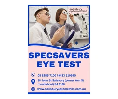 Specsavers Eye Test Services by Salisbury Optometrist