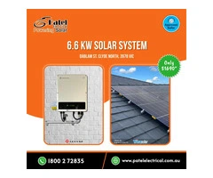 6.6 kW Solar Power System