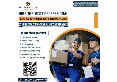 Expert removalists in Adelaide for all your small job moving needs