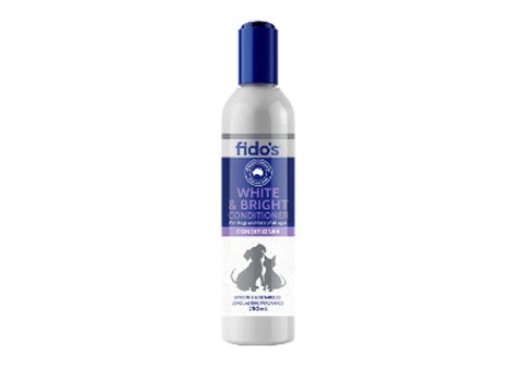 Fido's White and Bright Conditioner for Dogs - Coat Enhancing Formula