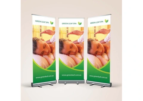 Premium Pull Up Banner Printing for Your Business