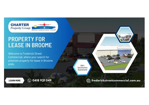 Property for Lease in Broome | Frederick Street Commercial