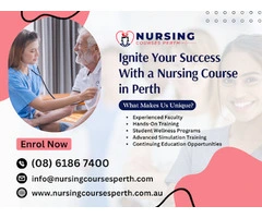Ignite Success with Our Diploma of Nursing Course in Perth