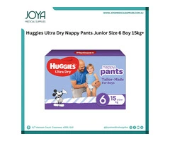 Huggies Ultra Dry Nappy Pants Junior Size 6 Boy 15Kg+ | Australia