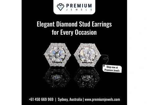 Elegant Diamond Stud Earrings for Every Occasion