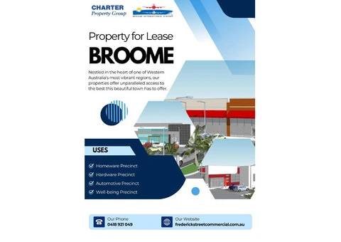 Property for Lease in Broome | Frederick Street Commercial