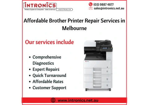 Affordable Brother Printer Repair Services in Melbourne