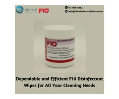 Dependable and Efficient F10 Disinfectant Wipes for All Your Cleaning Needs