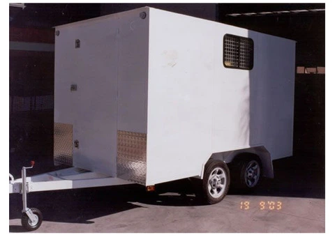 High-Quality 7x4 Enclosed Trailers for Sale