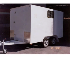 High-Quality 7x4 Enclosed Trailers for Sale
