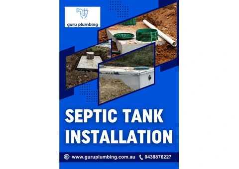 Choose Expert Septic Tank Installation for Peace of Mind