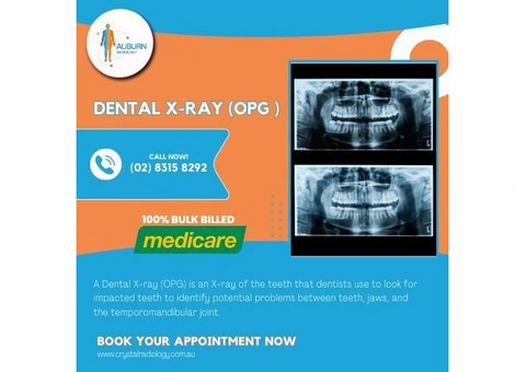 Auburn Radiology offers Dental x-ray (opg ).(02) 8315 8292