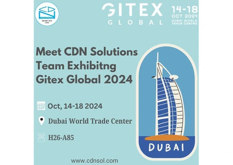 Meet CDN Solutions Evolving With Future of Technology at Gitex Global 2024 DWTC