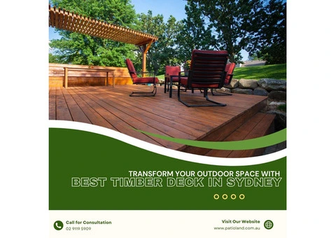 Transform Your Space with Style Outdoor Timber Decking