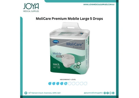 MoliCare Premium Mobile Large 5 Drops - Joya Medical Supplies