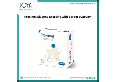 Proximel Silicone Dressing with Border 10x10cm | Joya Medical Supplies
