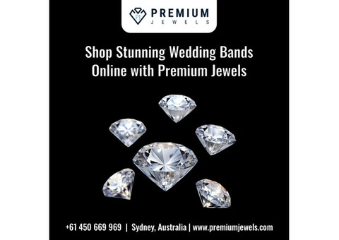 Shop Stunning Wedding Bands Online with Premium Jewels