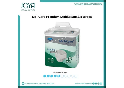 MoliCare Premium Mobile Small 5 Drops - Joya Medical Supplies | Australia