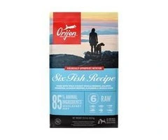 Buy Orijen Six Fish Dry Dog Food 2 kg Online |Pet Food | VetSupply