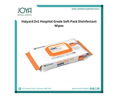 Halyard 2n1 Hospital Grade Soft Pack Disinfectant Wipes | Australia