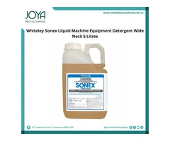 Whiteley Sonex Liquid Machine Equipment Detergent Wide Neck 5 Litres - Australia