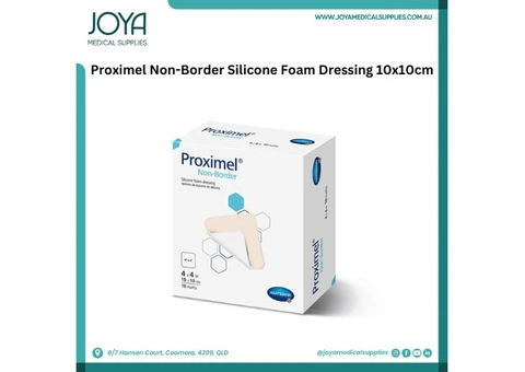 Proximel Non-Border Silicone Foam Dressing 10x10cm - Joya Medical Supplies