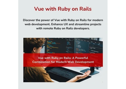 Vue with Ruby on Rails: Best Combination for Web Development- RORBits